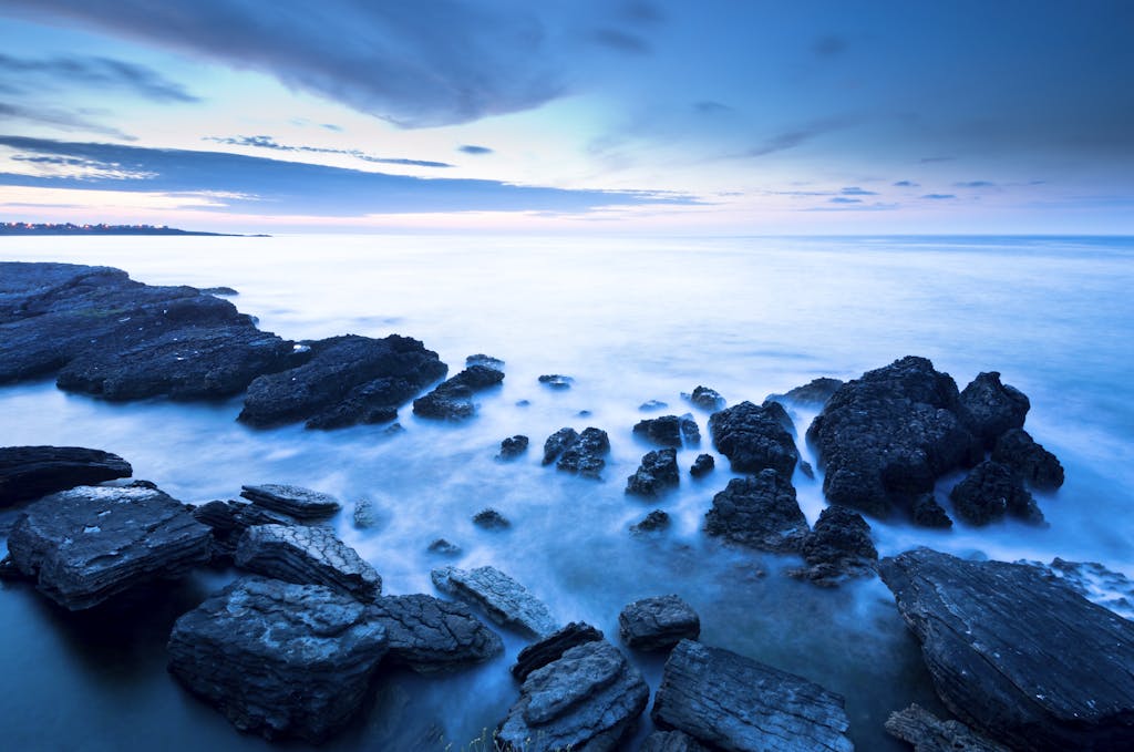 Free stock photo of beach, blurred motion, cloud